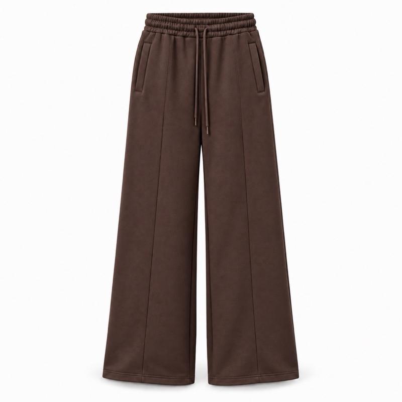 MV - Cotton Straight Leg Joggers with Zip Pockets (S,M,L,XL)