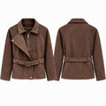 Zip Belted Jacket