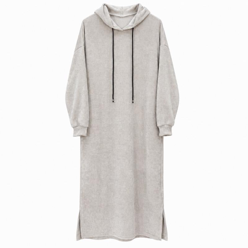 Hooded Maxi Dress