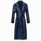 Longline Belted Trench Coat