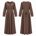 MV - Pinstripe Longline Tie Waist Dress (8-14)