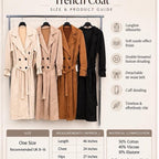 Longline Trench Coat
