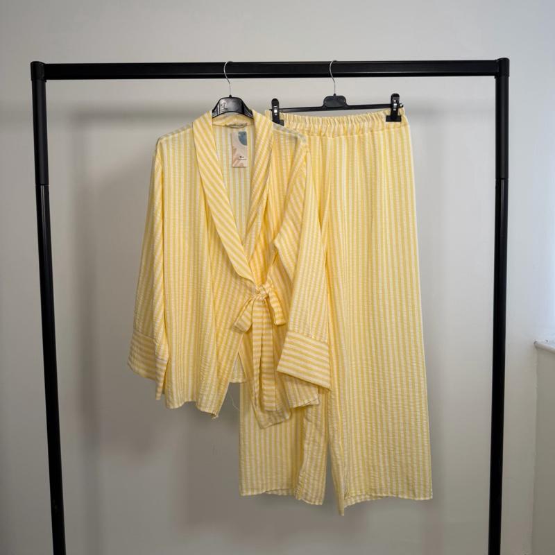 Mode Ville - Stripe Tie Co-Ord Set (8-16)