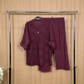 Embroidered Paisley Co-ord Set