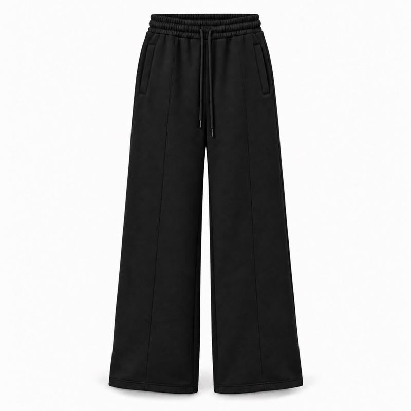 MV - Cotton Straight Leg Joggers with Zip Pockets (S,M,L,XL)