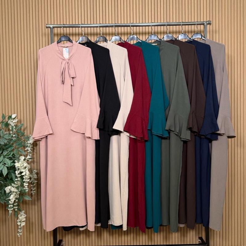 MV - Tie Neck with Pockets Maxi Dress (8-20)