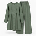 Covered Button Co-ord Set
