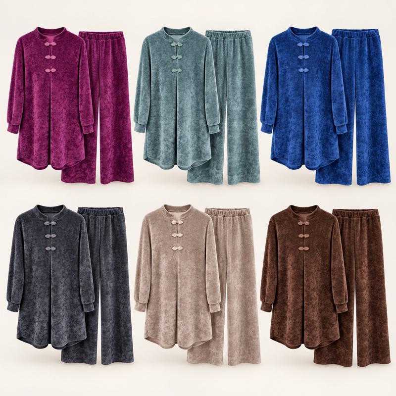 MV - Soft Touch Feel Knot Button Co-Ord (8-16)