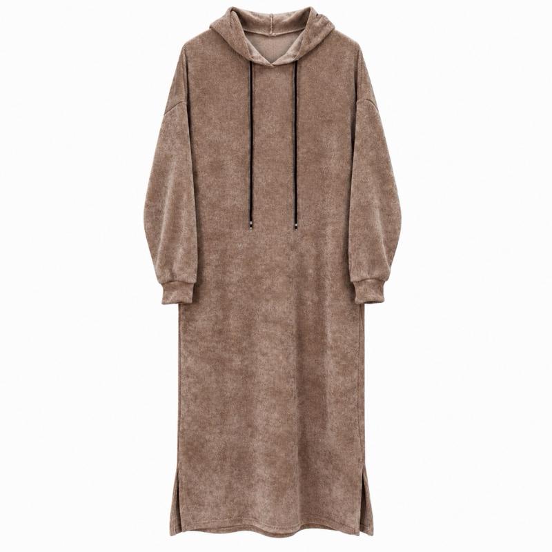 Hooded Maxi Dress