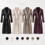 Longline Belted Trench Coat