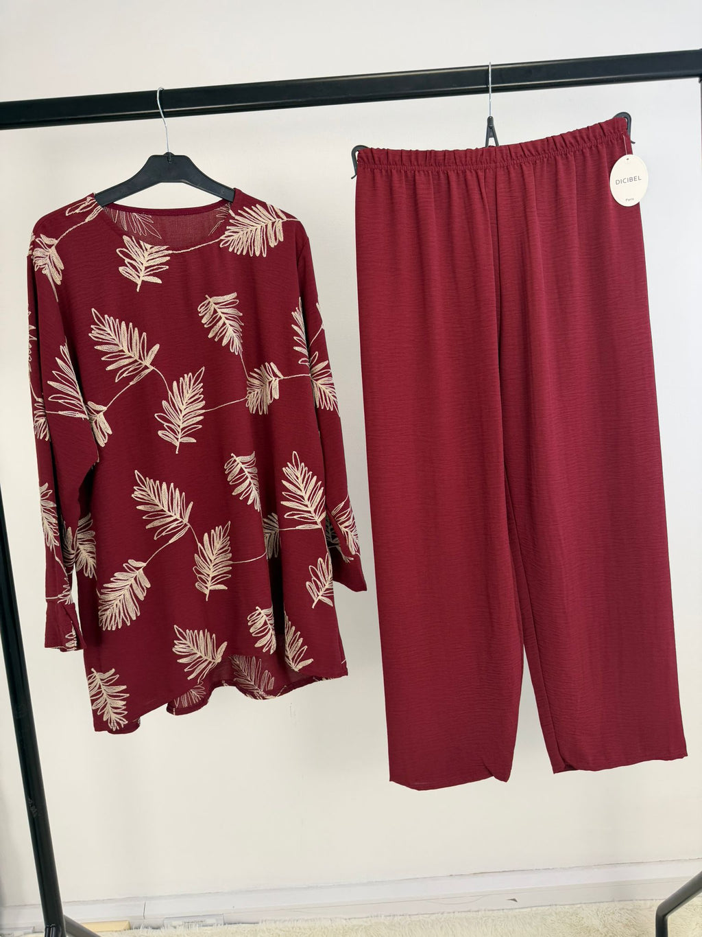 Leaf Print Co-Ord Set