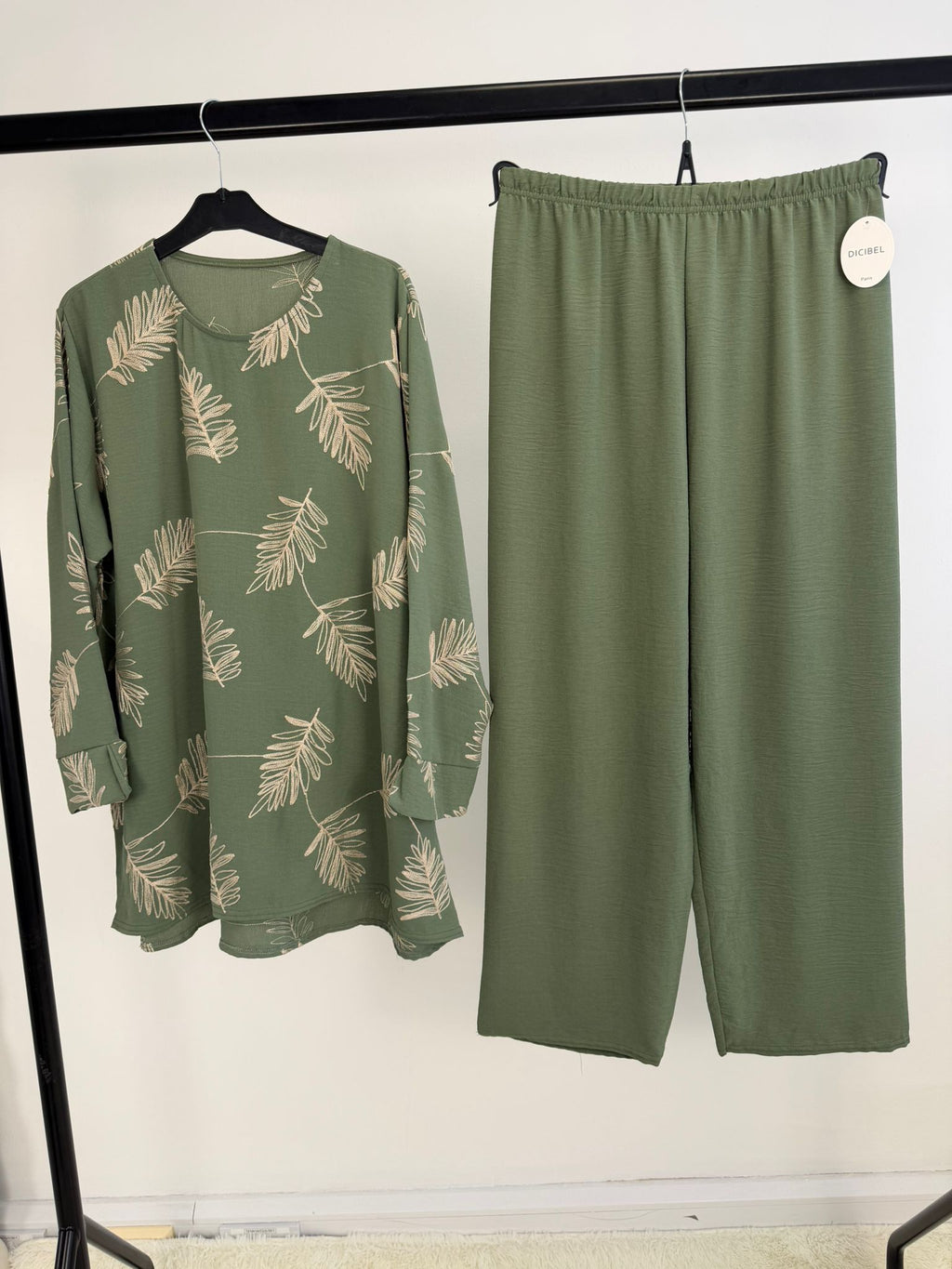 Leaf Print Co-Ord Set