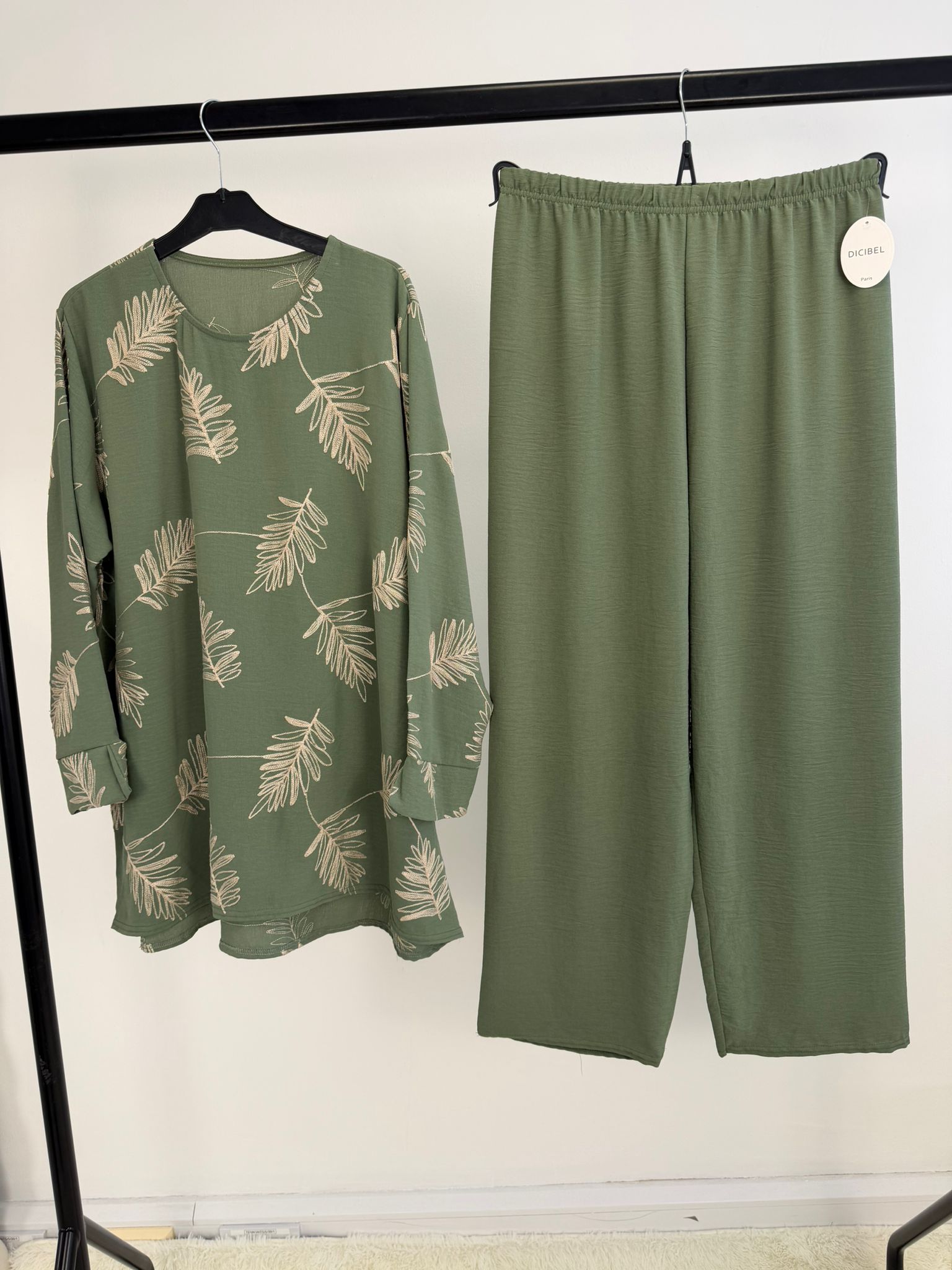 Leaf Print Co-Ord Set