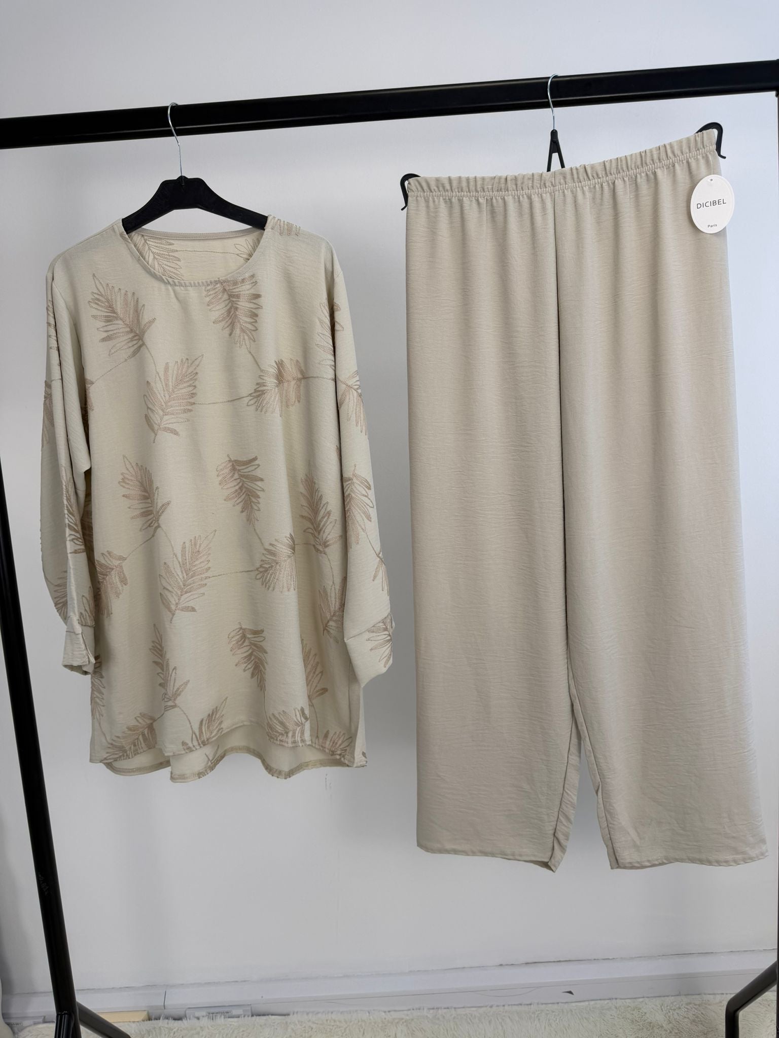 Leaf Print Co-Ord Set