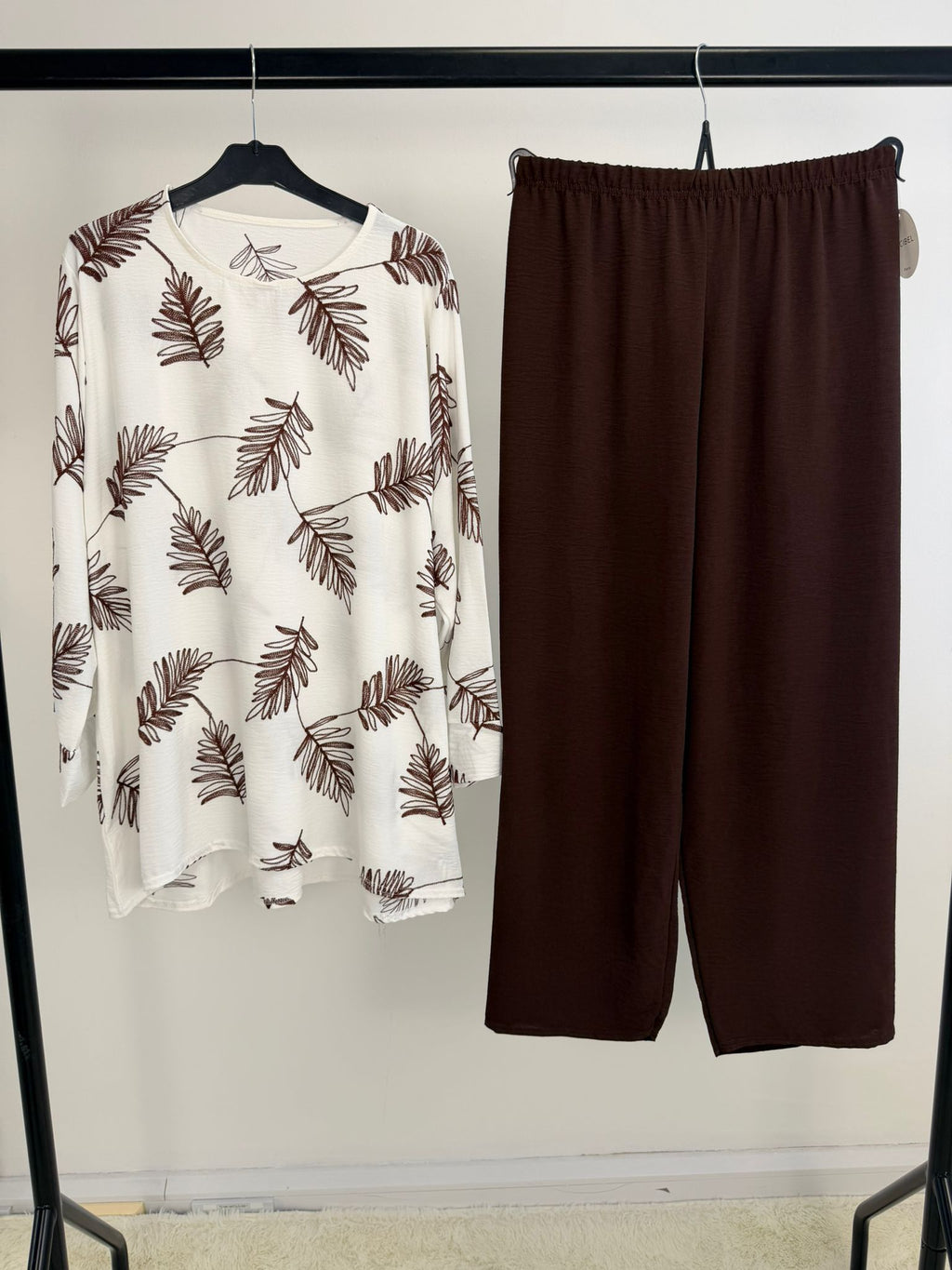 Leaf Print Co-Ord Set