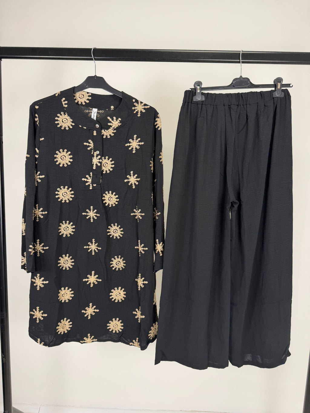 Gold Embroidered Co-Ord Set