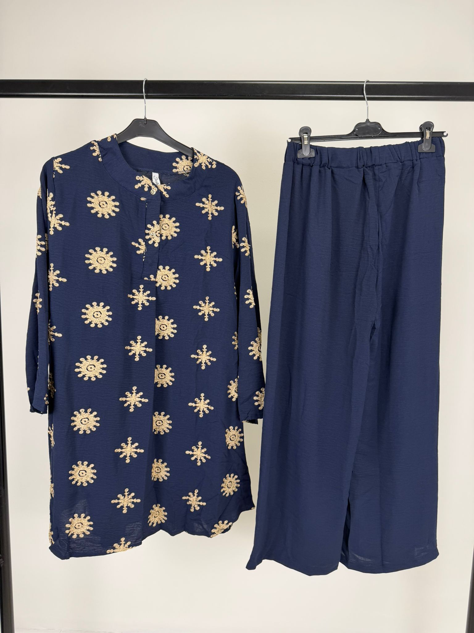 Gold Embroidered Co-Ord Set
