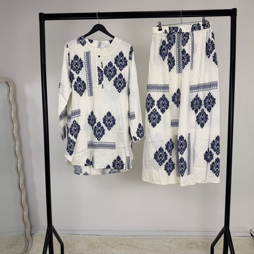 Printed Viscose Co-Ord Set