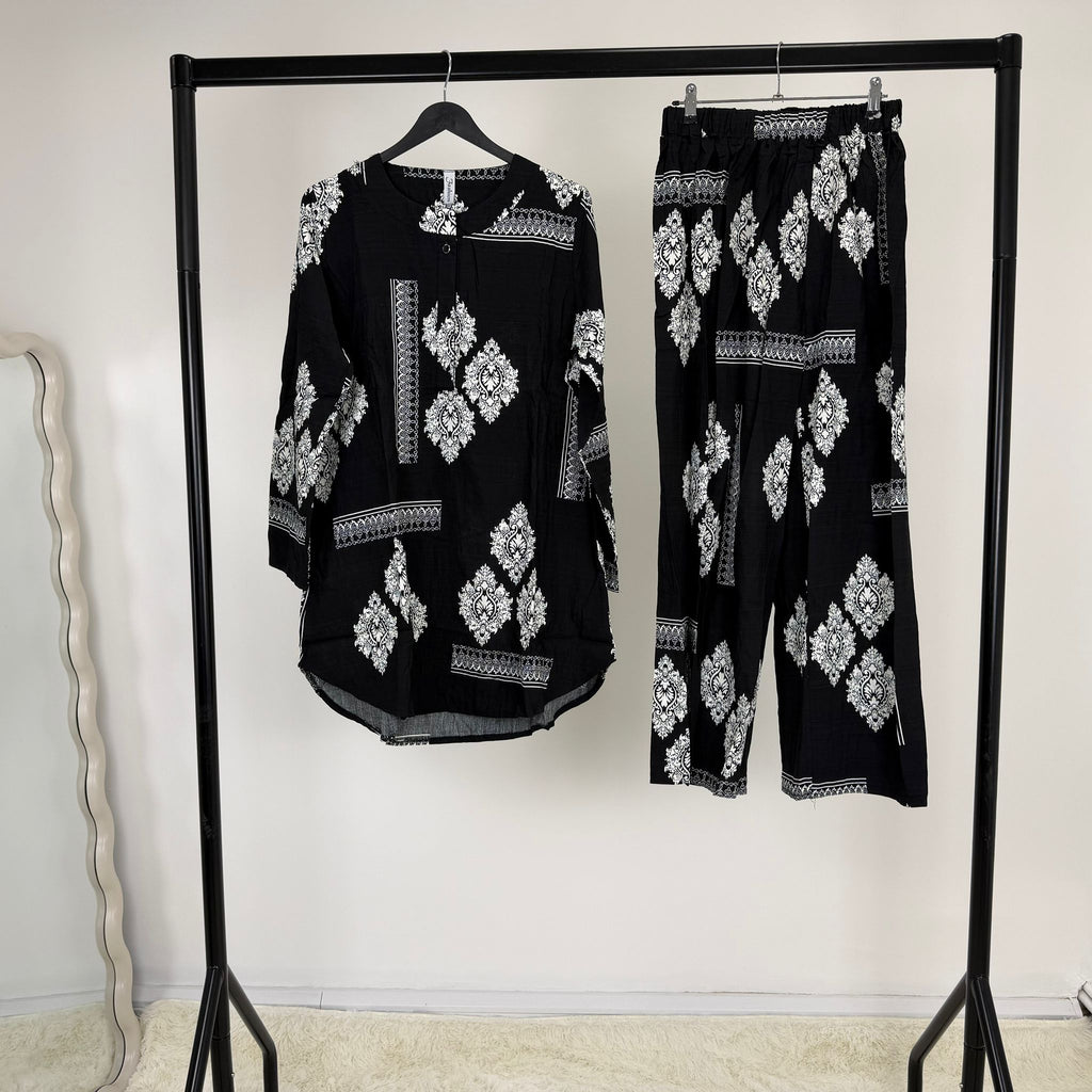 Printed Viscose Co-Ord Set