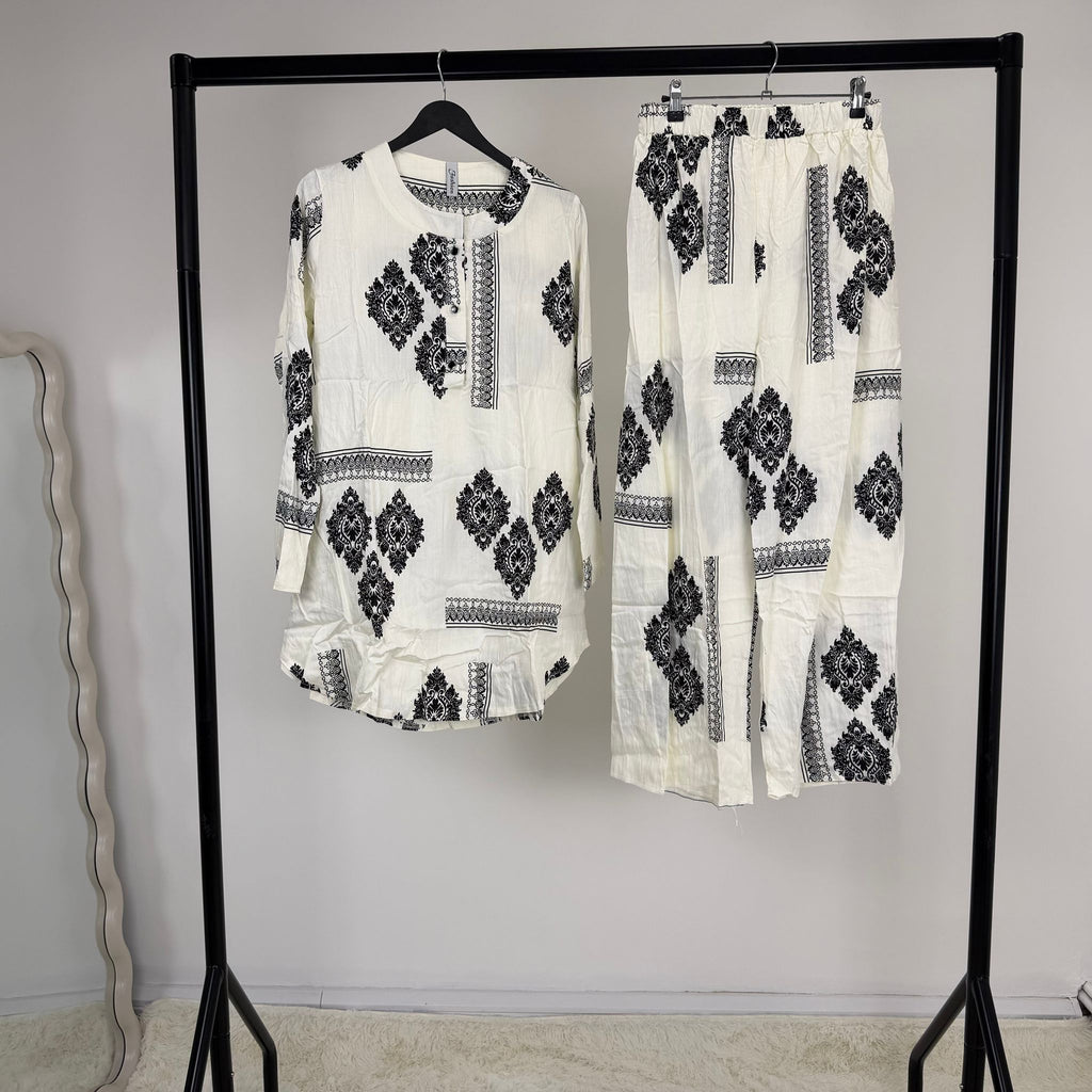 Printed Viscose Co-Ord Set