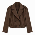 Cropped Trench Jacket
