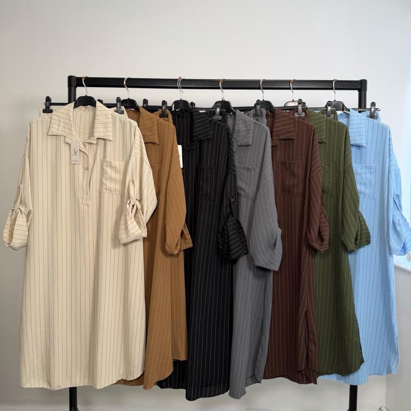 Mode Ville - 3 Button Pinstripe Co-Ord Set (8-16)