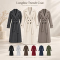 MV – Woolly Belted Trench Coat with Pockets(8-16)