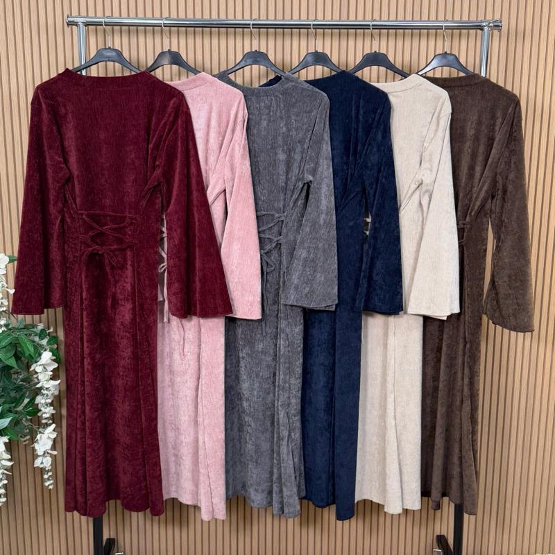 MV – Velvet Feel Tie Waist Maxi Dress | 8–16