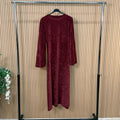 MV – Velvet Feel Tie Waist Maxi Dress | 8–16