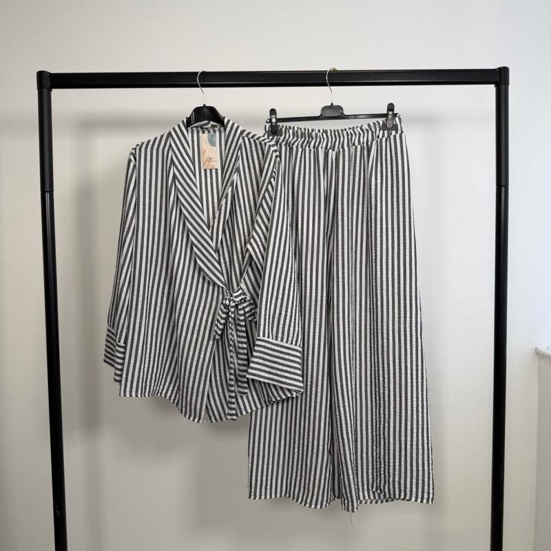 Stripe Tie Co-ord Set