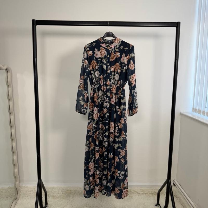 Mode Ville - Chiffon feel Bloom Maxi Dress (8-16)