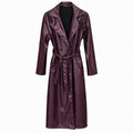 Longline Belted Trench Coat