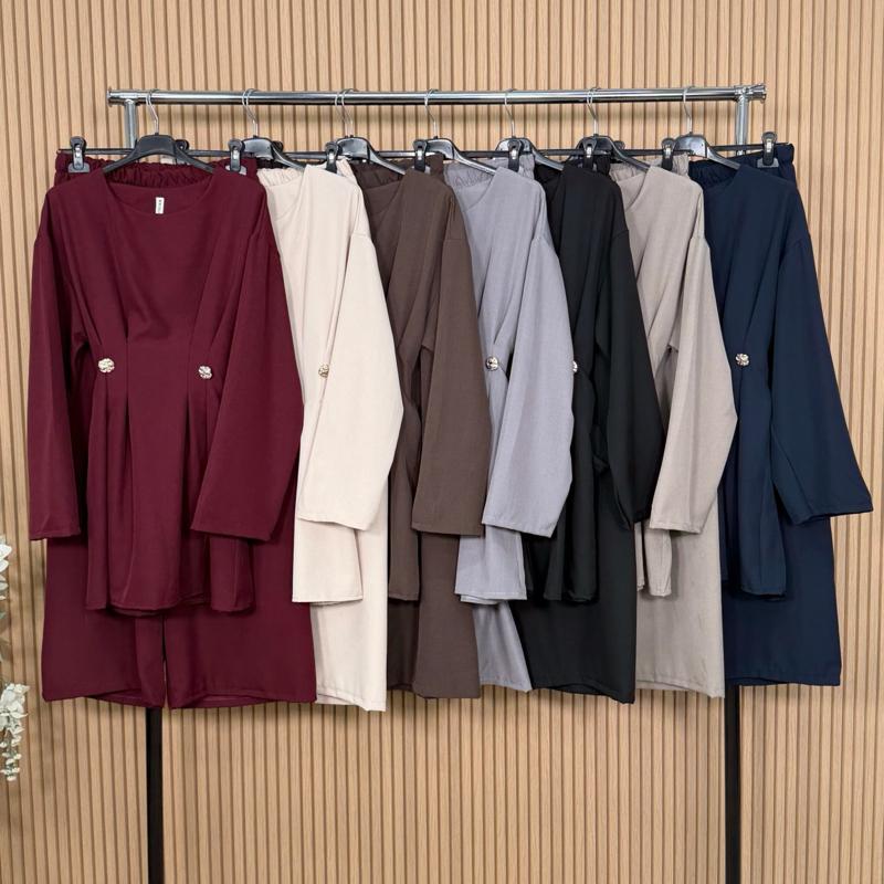MV – Tie Waist Wide Leg Co-Ord Set (8–14)