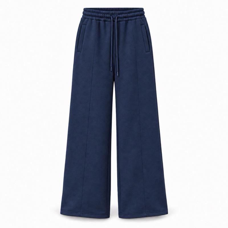 MV - Cotton Straight Leg Joggers with Zip Pockets (S,M,L,XL)