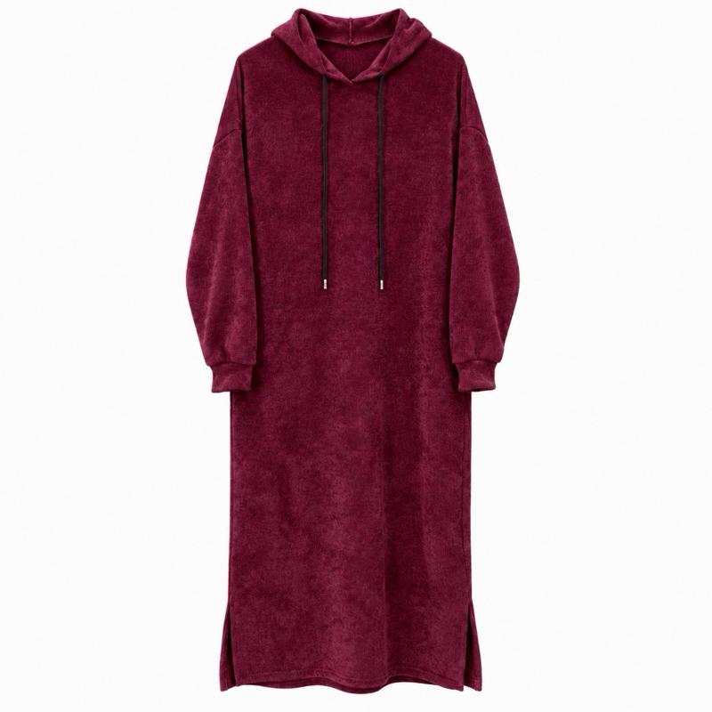 Hooded Maxi Dress