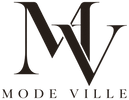 Mode Ville logo: intertwined MV monogram with MODE VILLE beneath